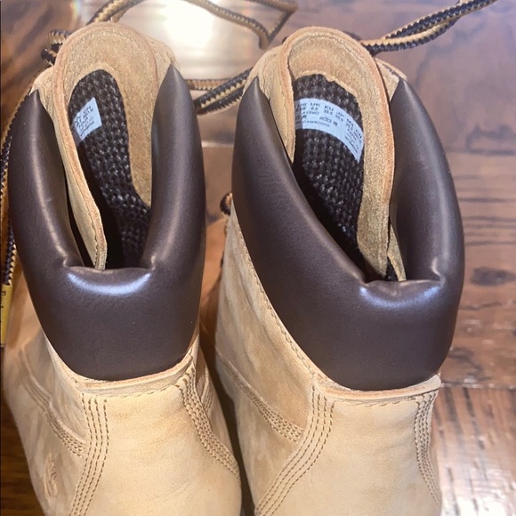 Timberland limited edition Women's Camel Wedge Ankle Boots Like New NO Box - Picture 14 of 14